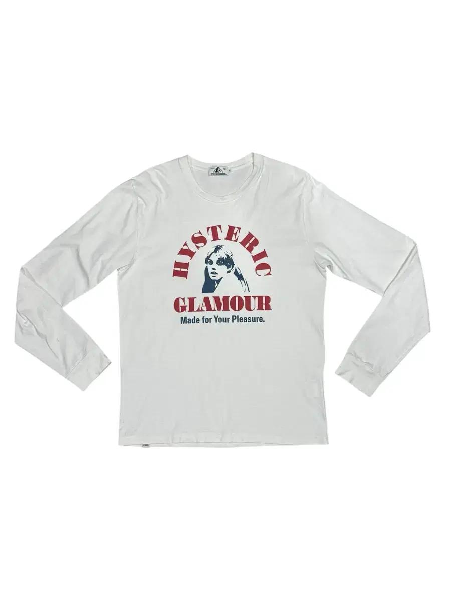 히스테릭 글래머 히스걸 로고 롱슬리브 티셔츠