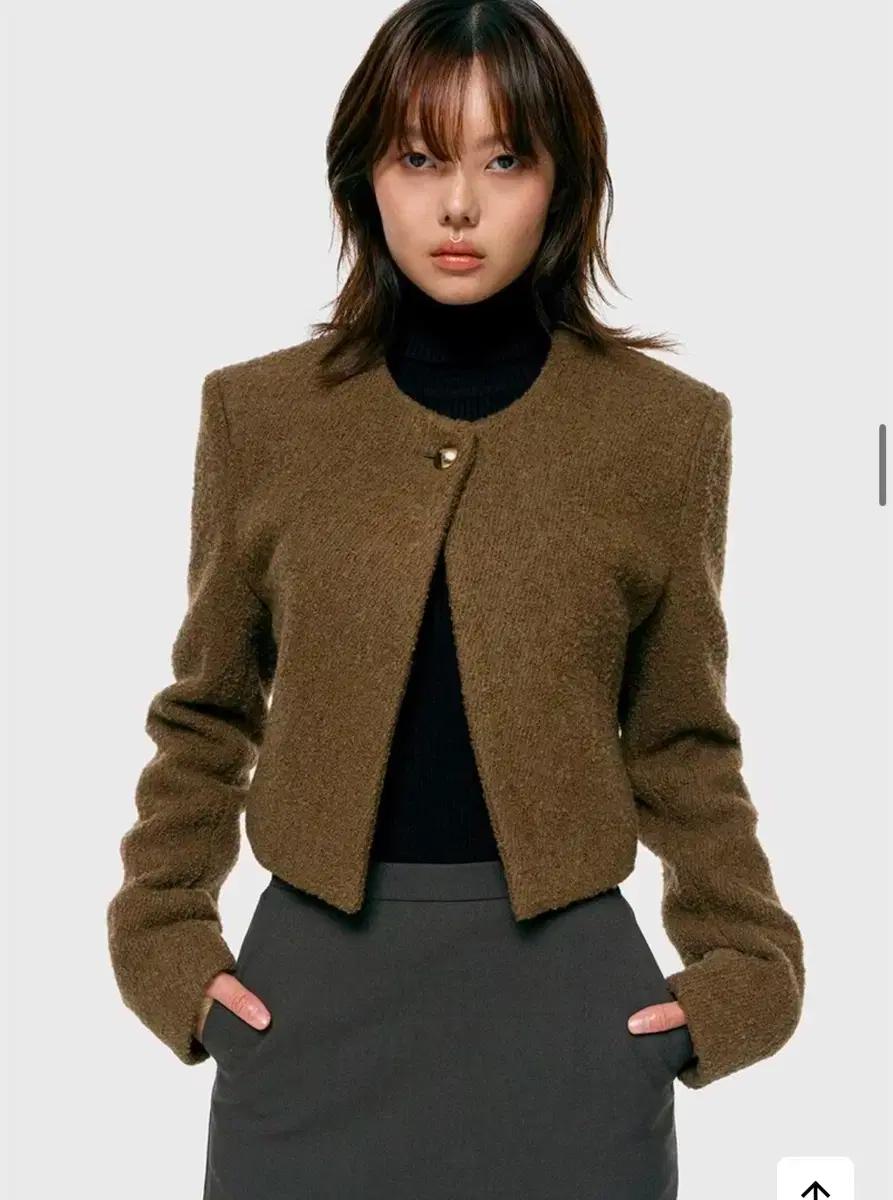 아르카익 크롭 트위드 자켓(w concept 구입)