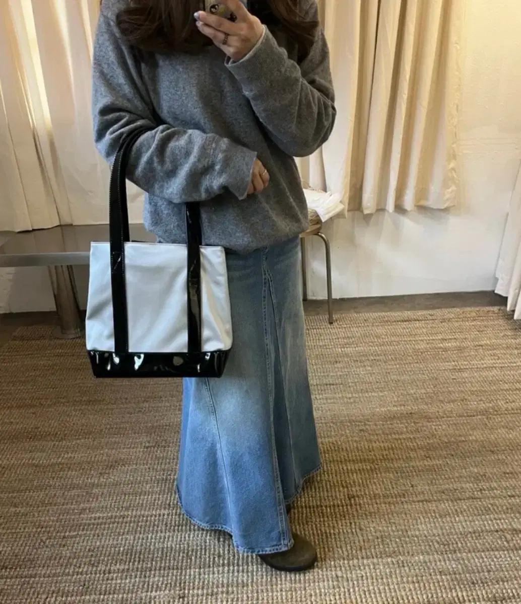 Hai fransis bag silver 하이 프란시스 백 실버 가방
