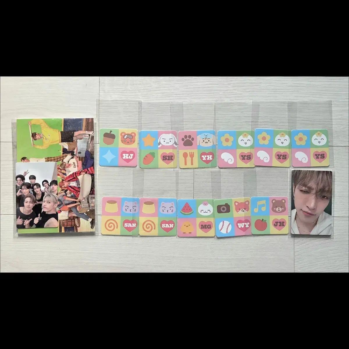 에이티즈 8ROOM 7주년 팝업 특전 스티커 판매