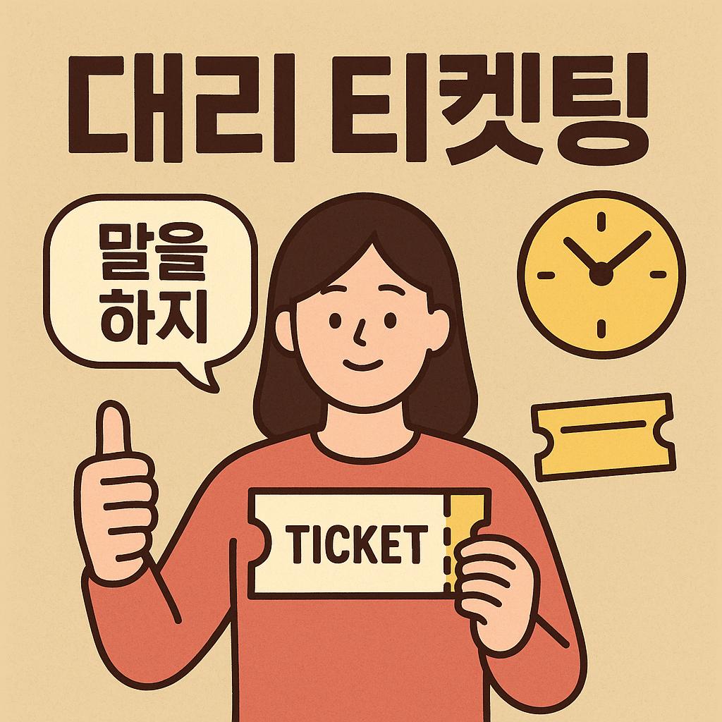 콘서트 / 뮤지컬 / 스포츠 대리티켓팅 진행합니다 문의주세요