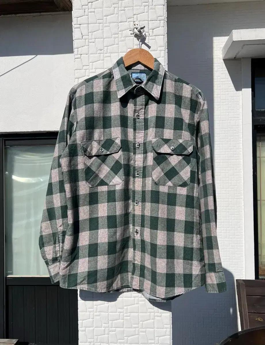 80s USA Fieldmaster 빈티지 체크남방