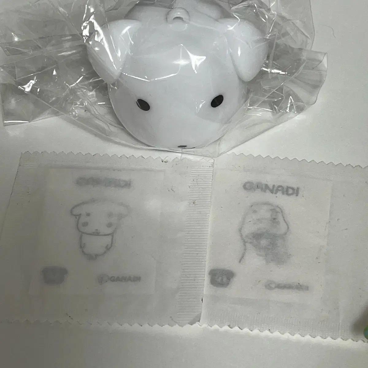 [일괄] 가나디 띠부씰 2개 + 머리 키링