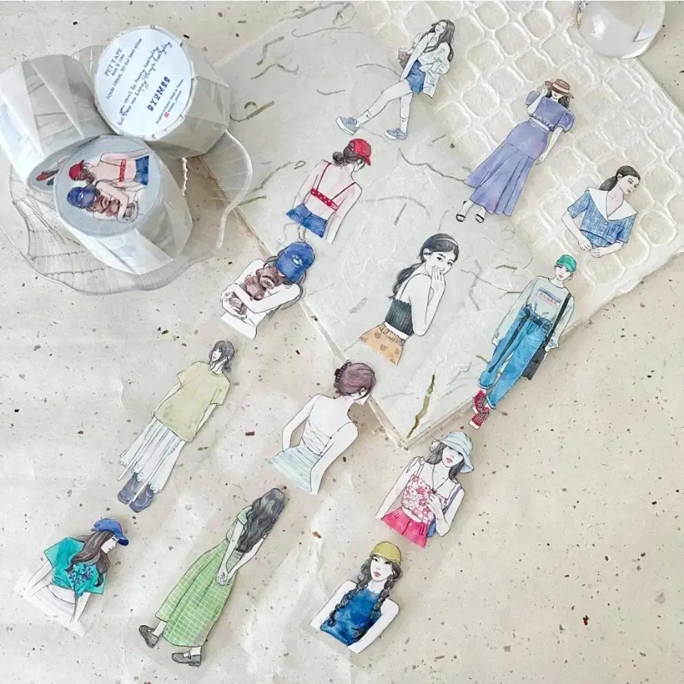 [바이유미] Late Summer PET TAPE(통롤 가능)