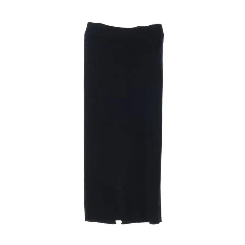 (F) 브이비 니트 롱 스커트