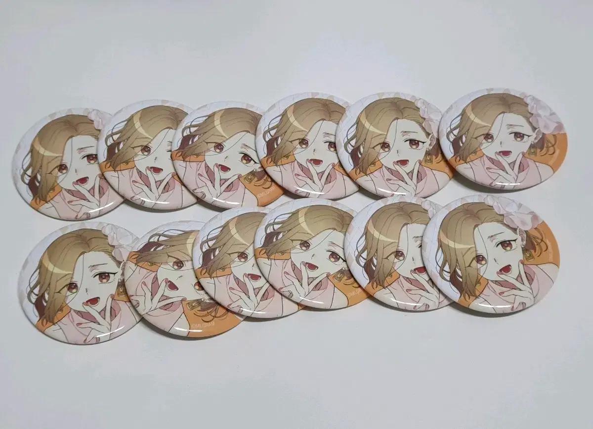MILGRAM 밀그램 마히루 생일일러 뱃지 일괄