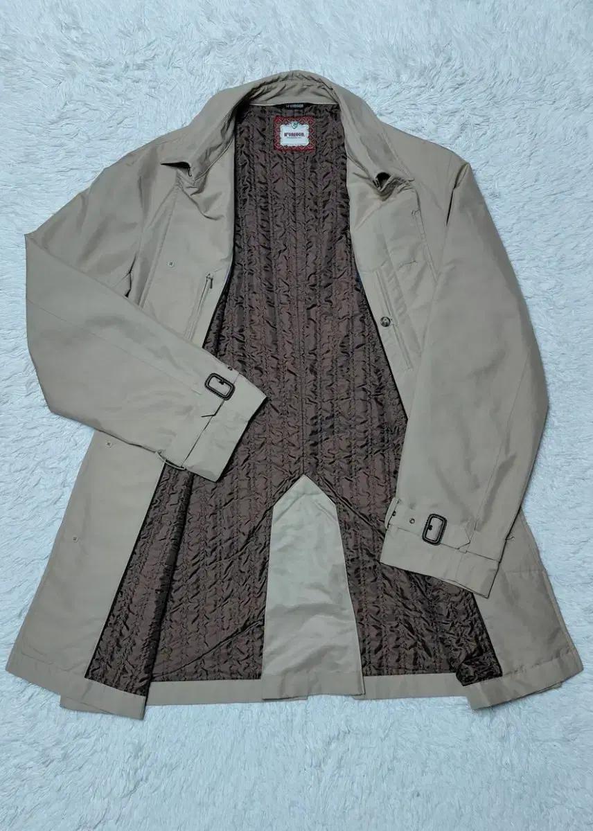 Mcgregor 남성 베이지 트렌치 코트 (105)