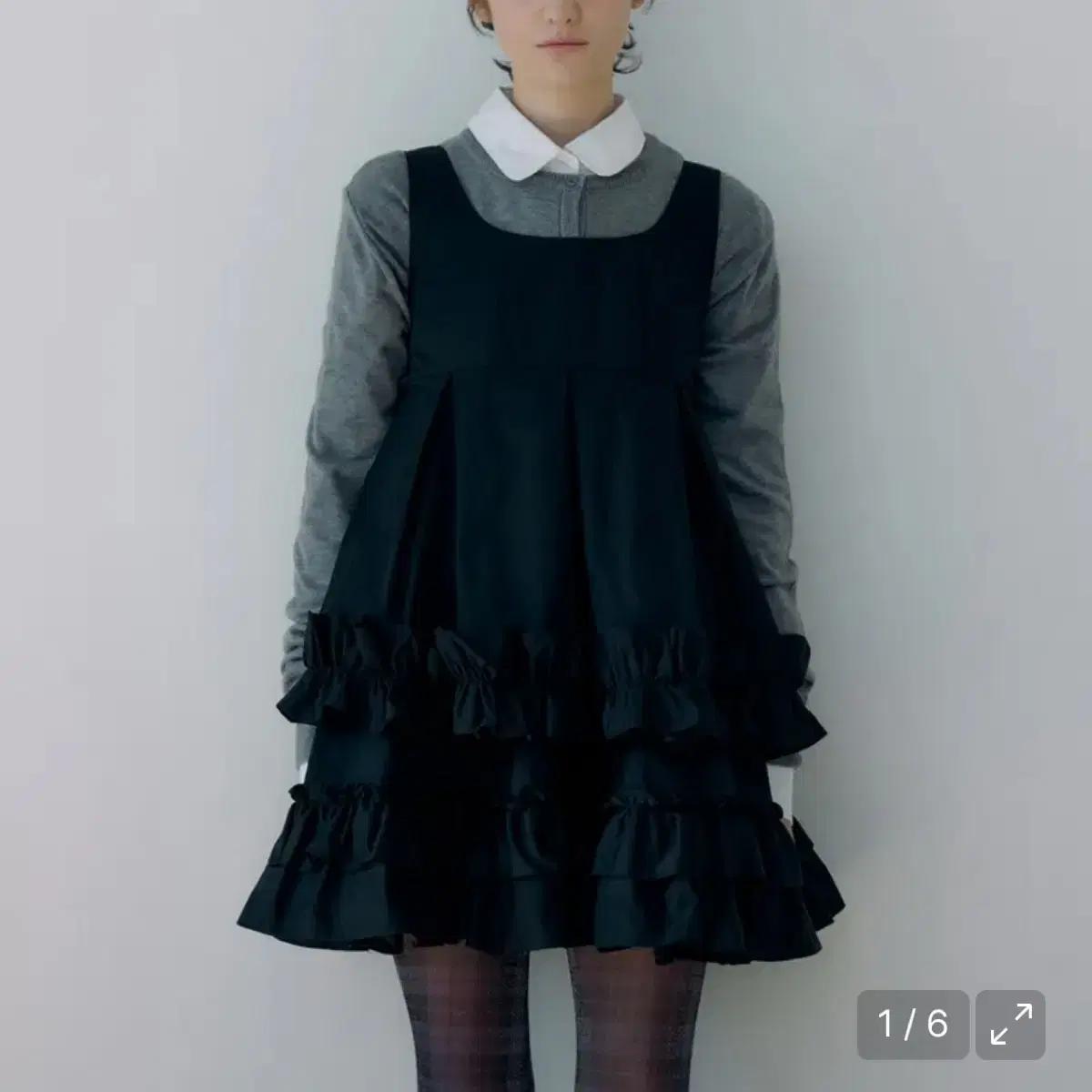 시눈 프릴 슬리브리스 원피스 판매