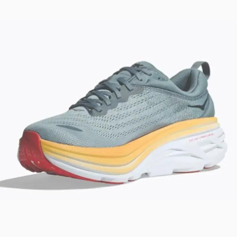 호카 오네오네 남성 본디8 레귤러 운동화 런닝화 1123202-BWHT