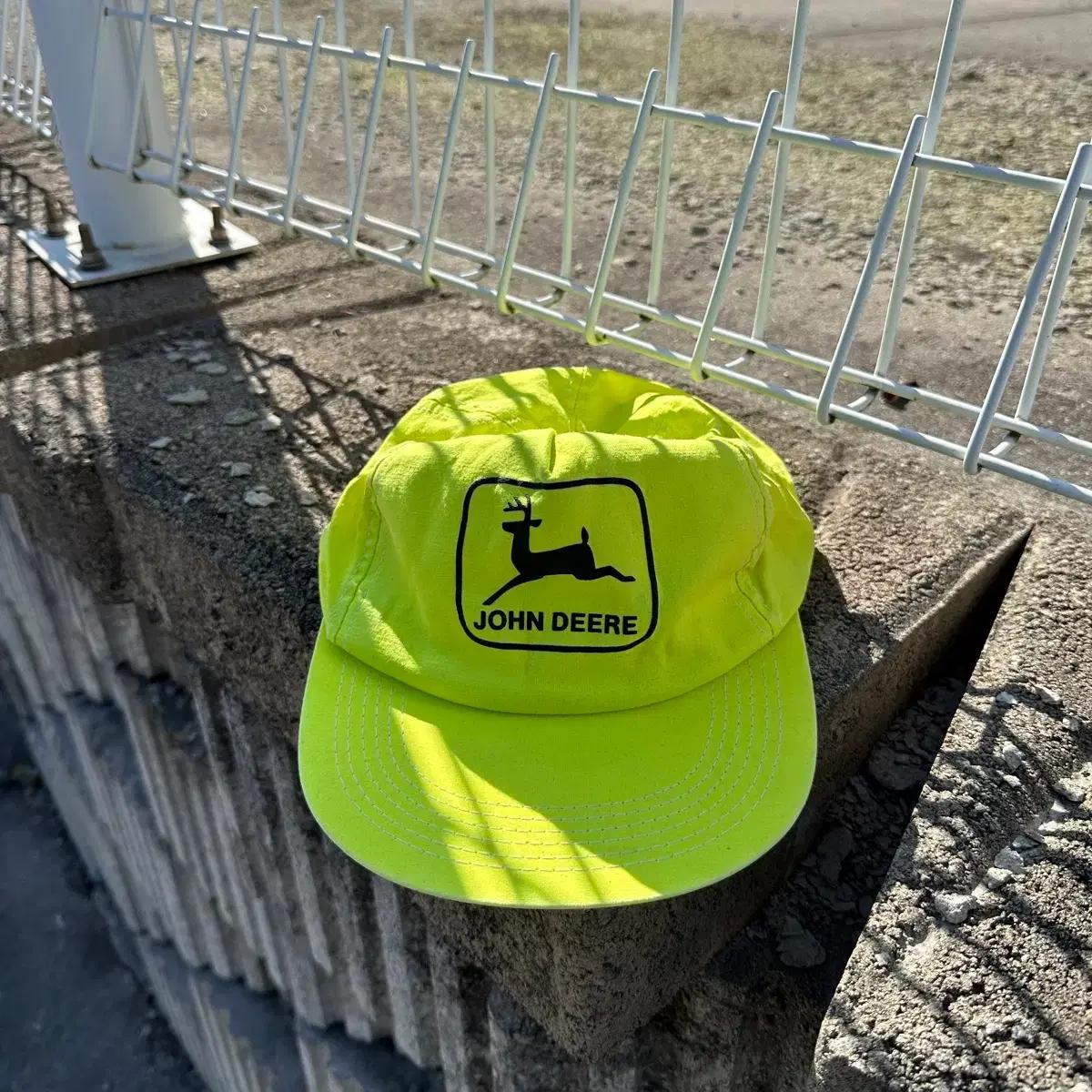 vintage 90's john deere famer cap