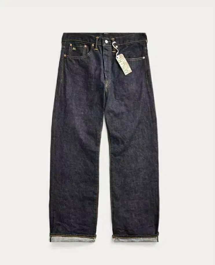 더블알엘 rrl 빈티지파이브포켓 이스트웨스트진 33/30