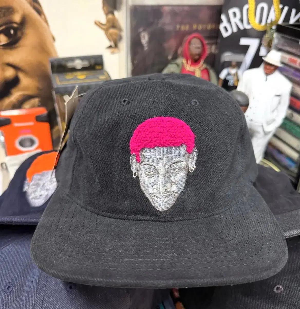 90s nike deadstock dennis rodman cap 로드맨
