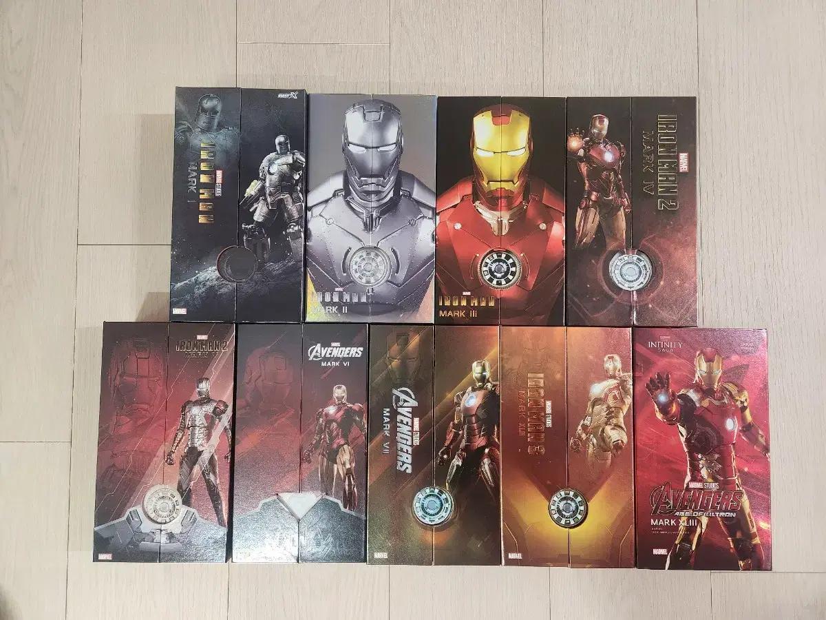 ZD TOYS 아이언맨 피규어 세트(정품, 새상품급)