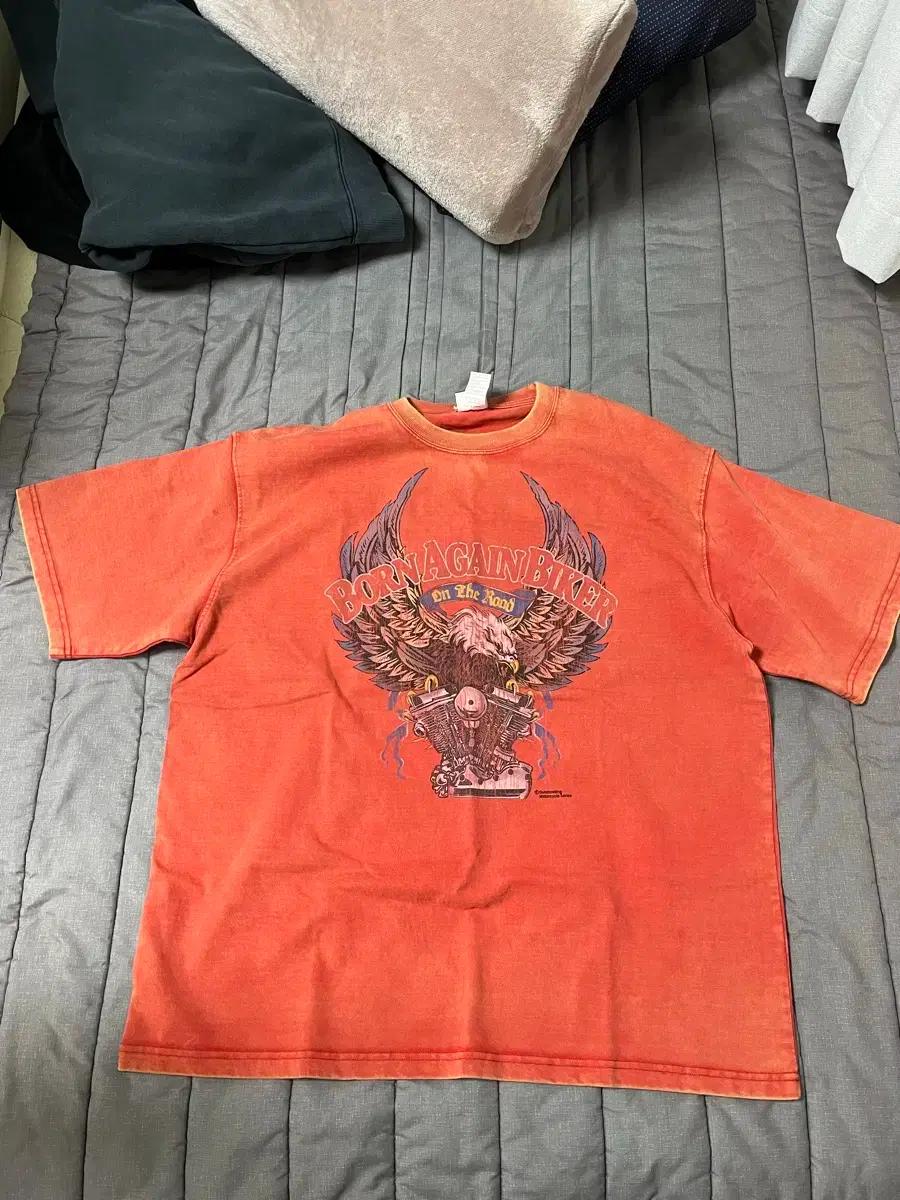 아웃스탠딩 vintage mot 티셔츠 m