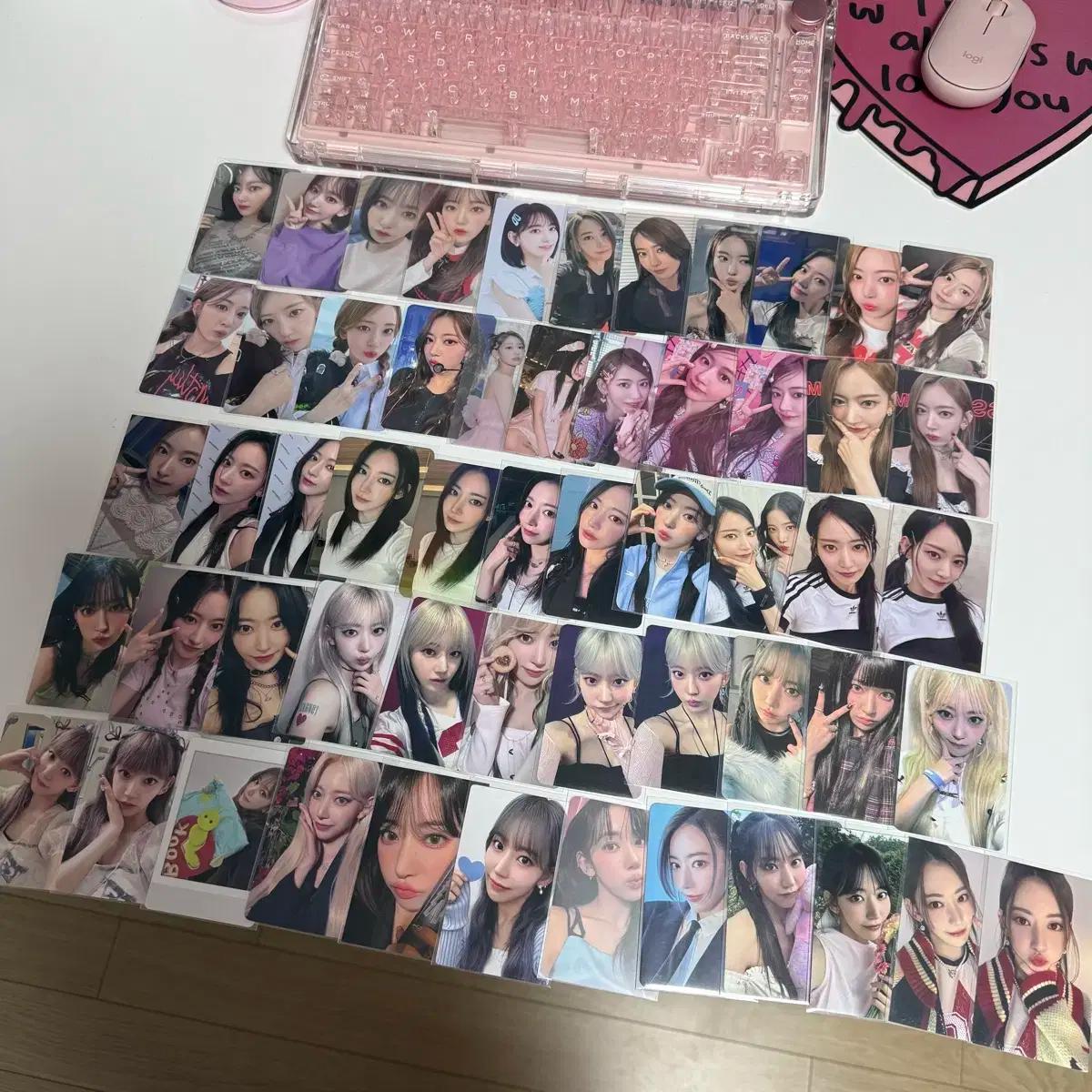 르세라핌 사쿠라 포카 56장 일괄