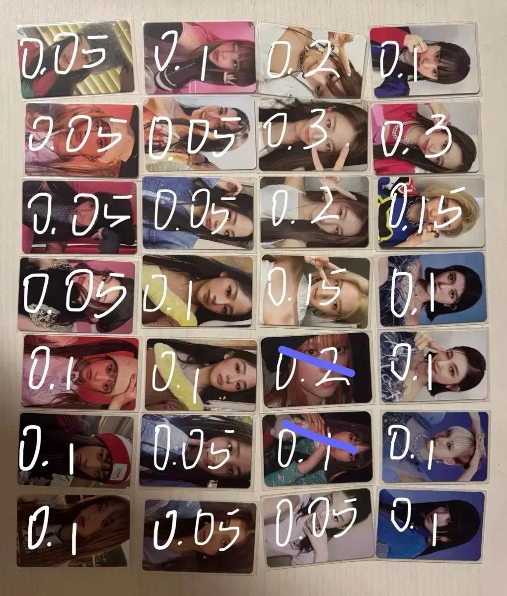 (사진많음)아이브 투바투 뉴진스 장원영 슈화 포카 및 굿즈 판매합니다