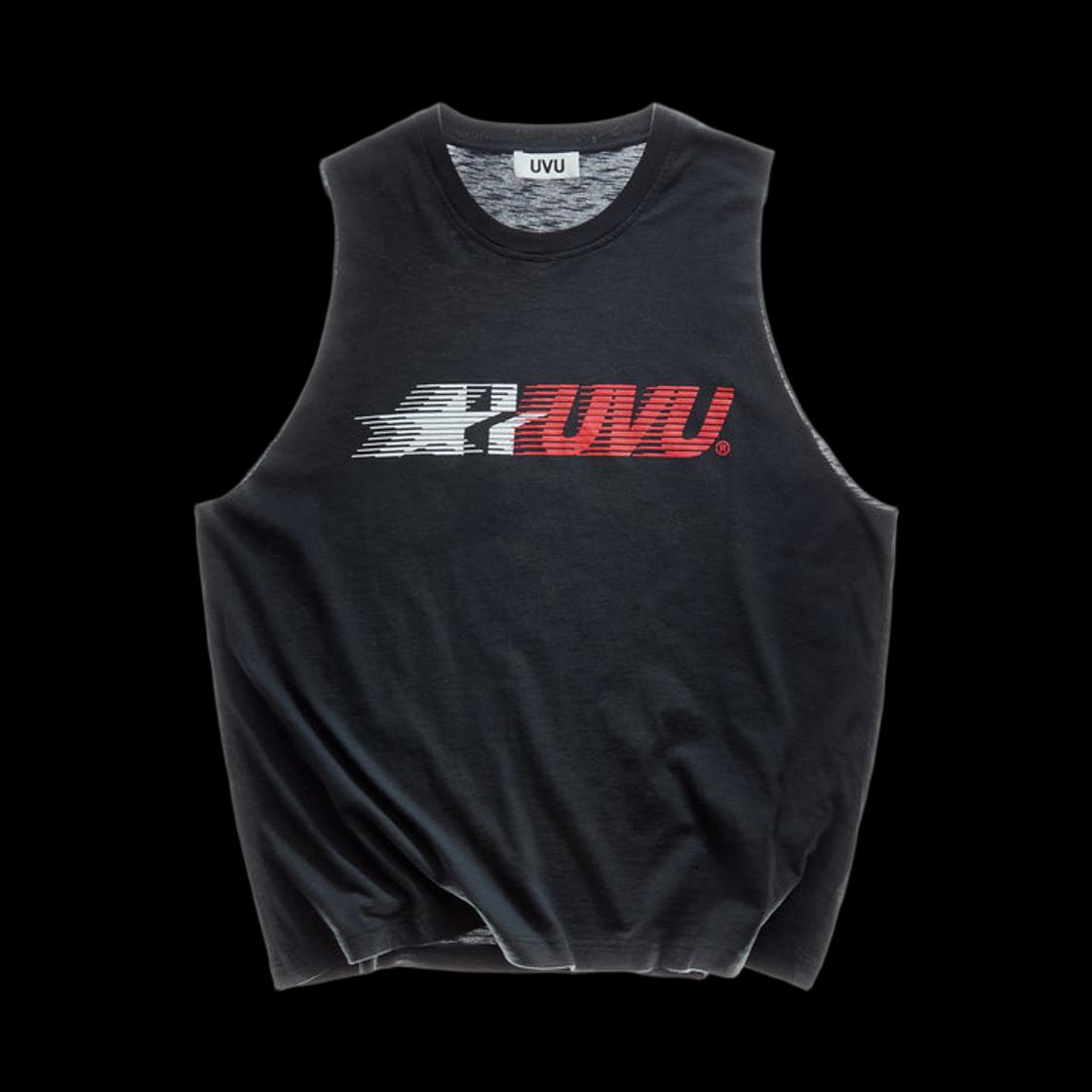 UVU 시카고 25 Cut-Off 블랙 XL 싱글렛