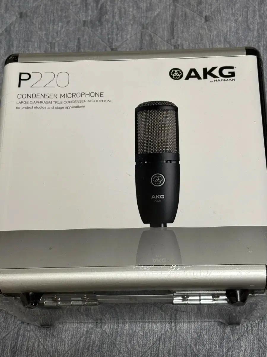 AKG P220 콘덴서 마이크 새 제품 판매
