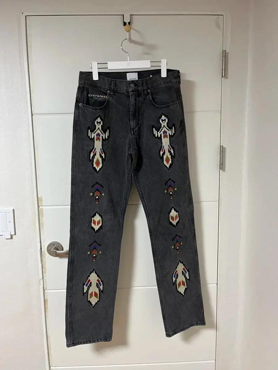 이자벨 마랑 자수 데님