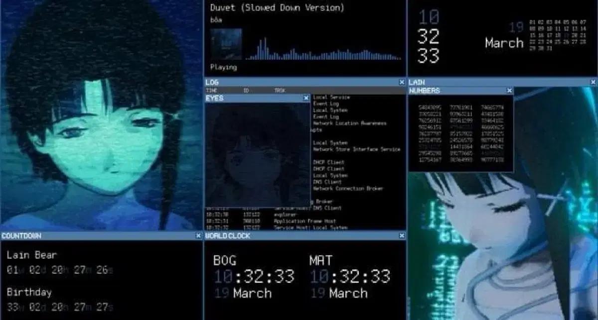 구함 Serial Experiments Lain 시리얼 익스페리먼츠 레인