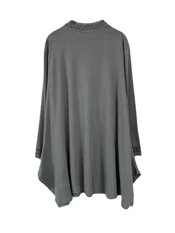 [LL] JPN 모크넥 자수포인트 긴팔 니트원피스