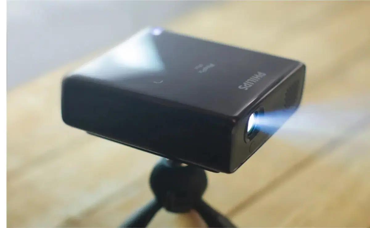 필립스 picopix max 1080p 미니 빔프로젝터+크롬캐스트