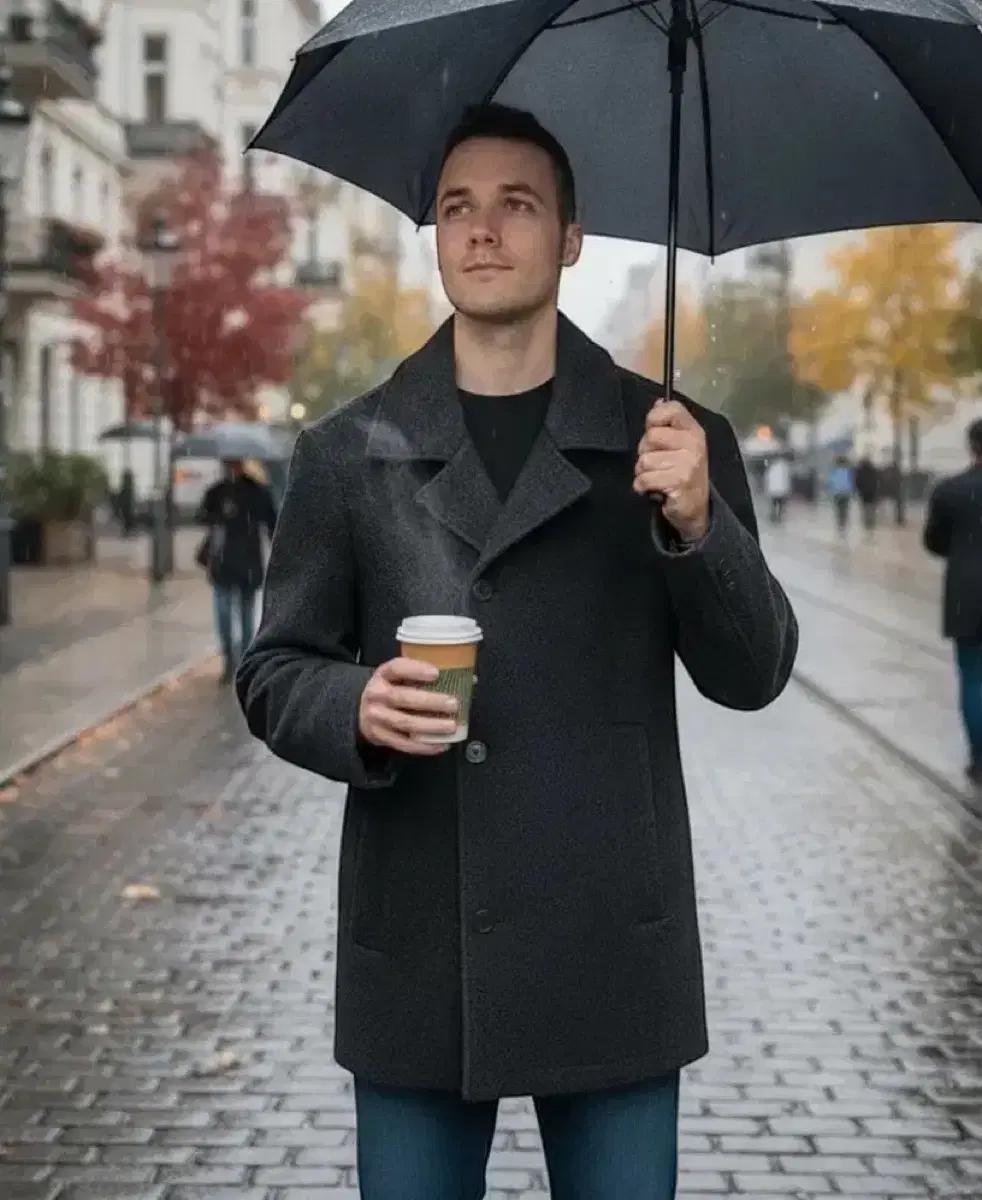 세일 남성 M 95 정 독일 코트 휴고보스 정장 트렌치코트 가을 겨울 아