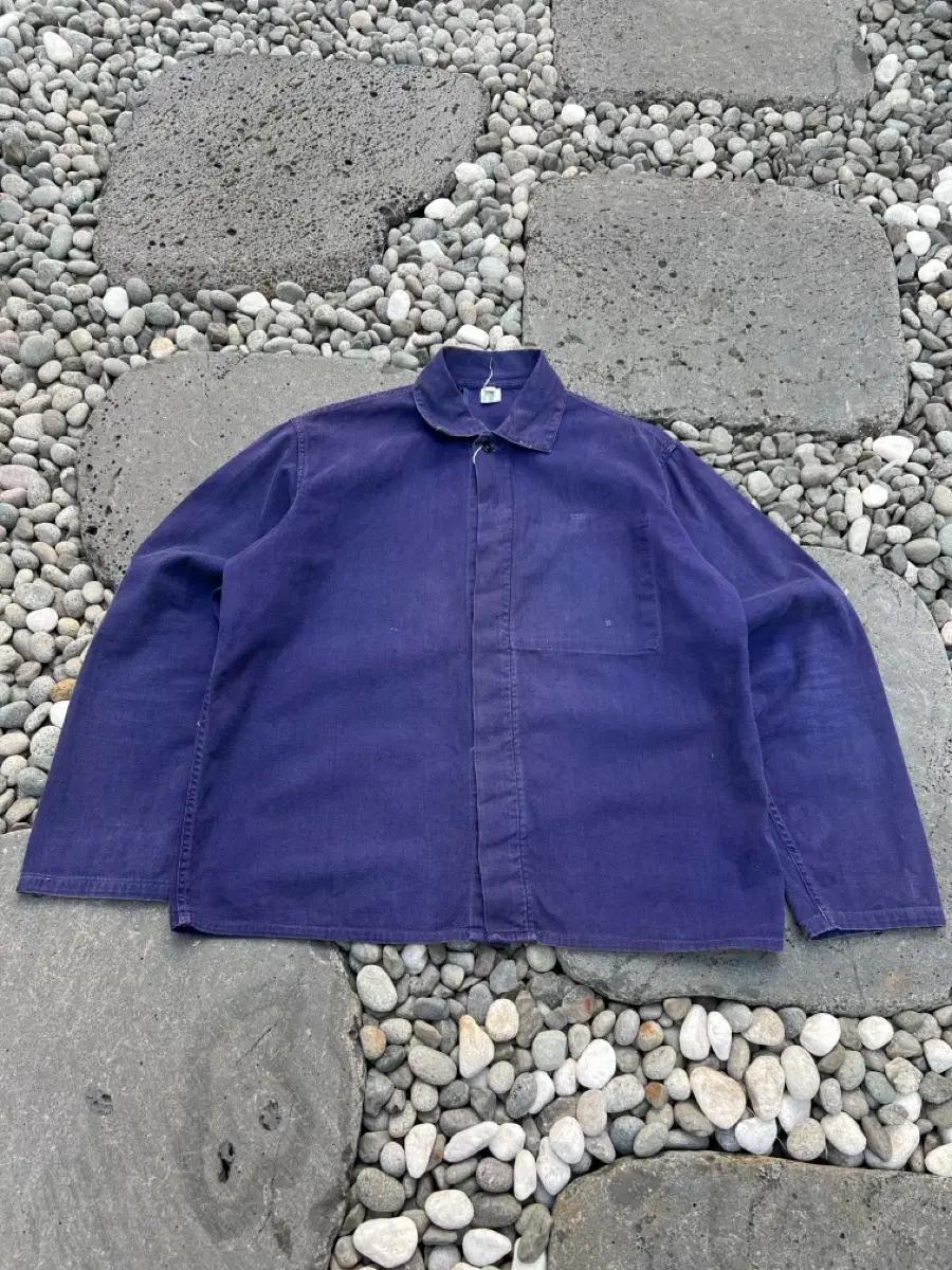 FADED OLD VINTAGE FRENCH WORK 프렌치워크자켓