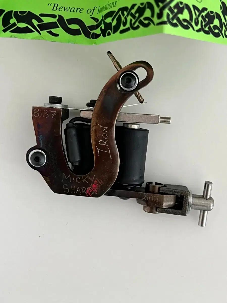 미키샤프즈 Micky Sharpz Iron 코일 타투 머신 2017