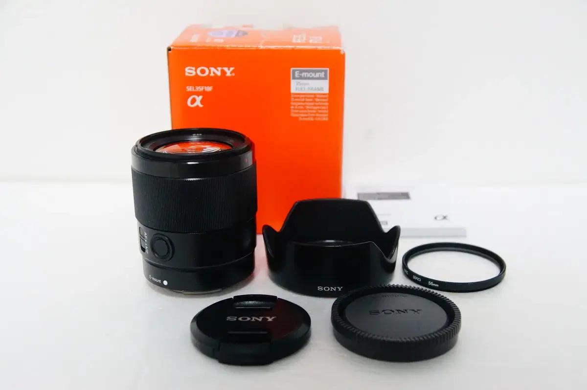 [소니] 풀프레임용 카페렌즈 FE 35mm f1.8 팝니다.'