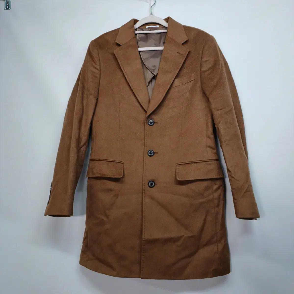 AND Z 브라운 남성 캐시미어 코트95사이즈 겨울 511131