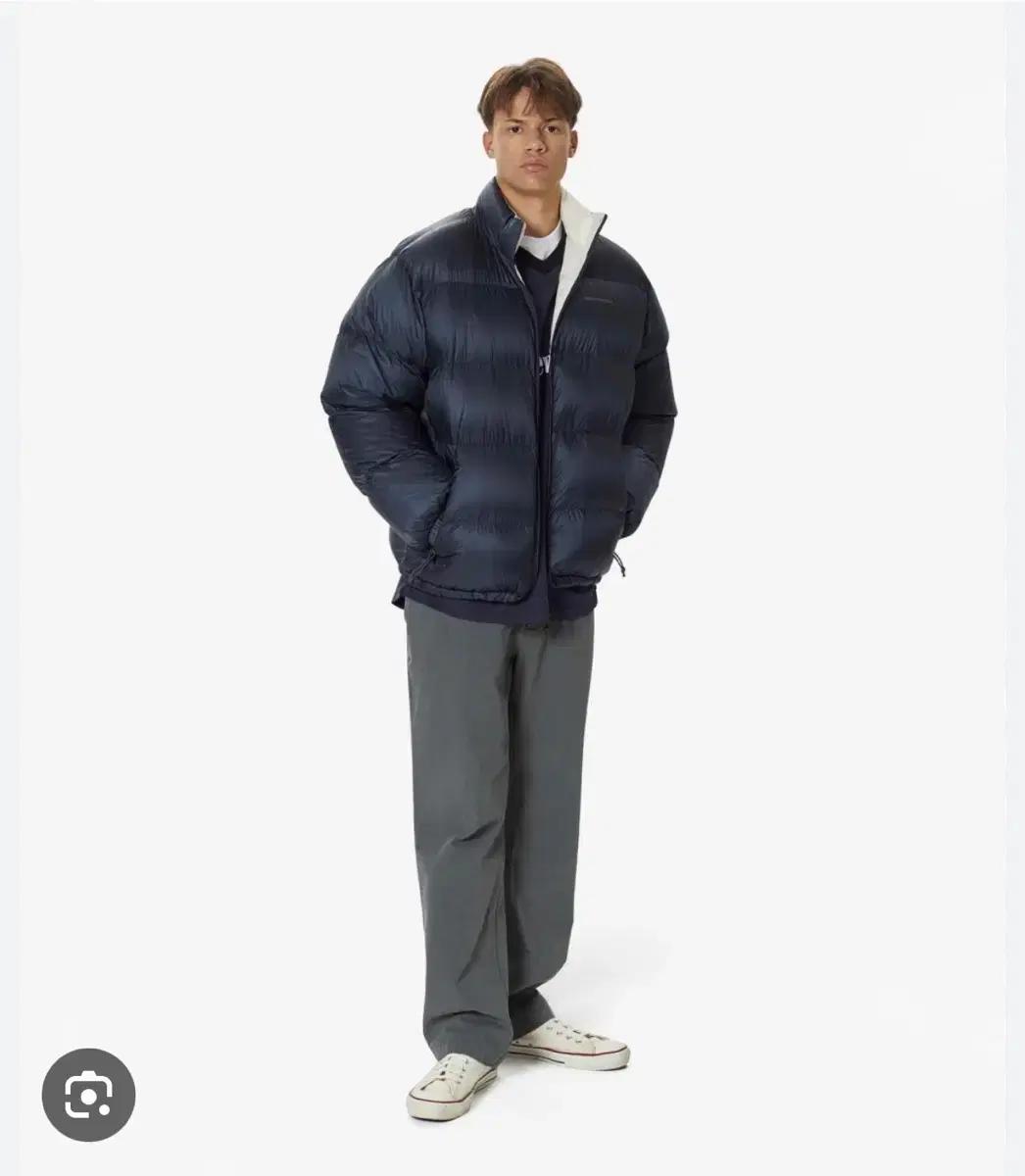 디스이즈네버댓 퍼텍스 리버시블 T 다운 자켓 네이비 L 사이즈