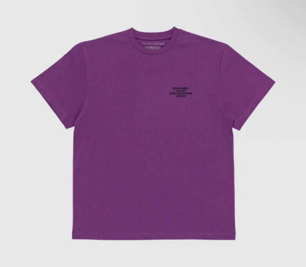 뉴진스 버니즈캠프 티셔츠 반팔 미개봉