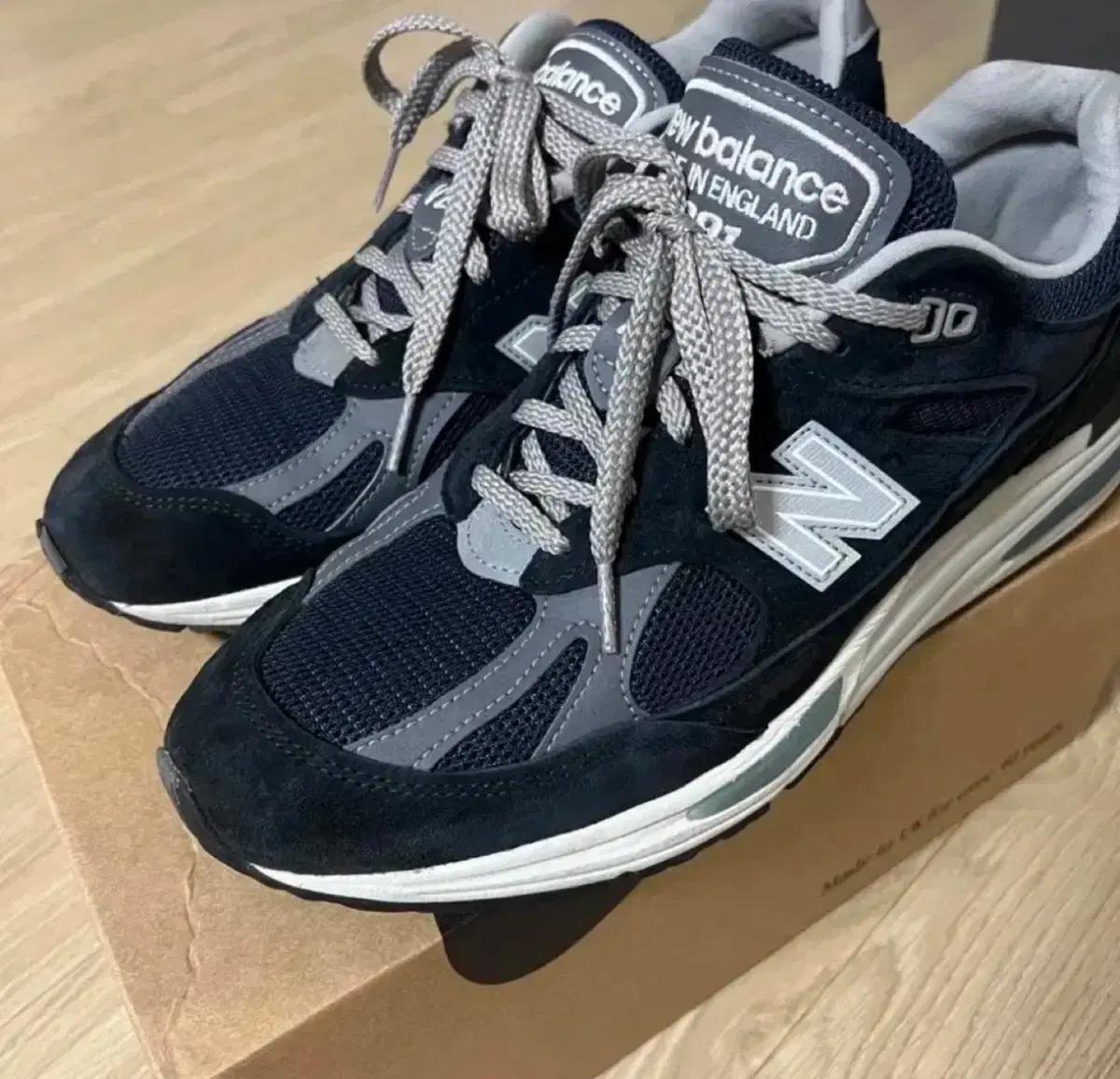 [새상품] 뉴발란스 991v2 다크네이비 275