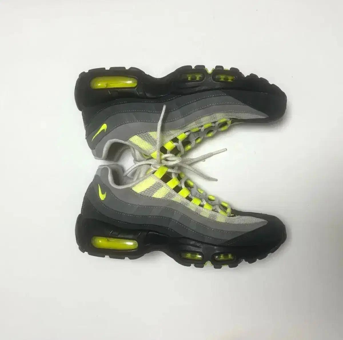택포/250)나이키 에어맥스 95 OG 네온 엘로우 2020