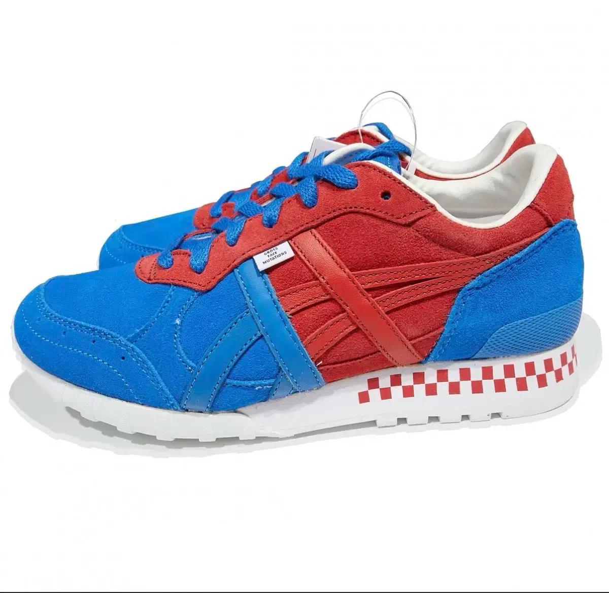 오니츠카타이거 엑스칼리버 운동화 블루/레드 255mm