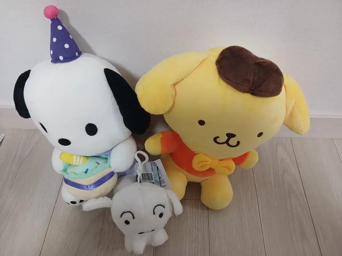 산리오 포차코, 폼폼푸린, 흰둥이