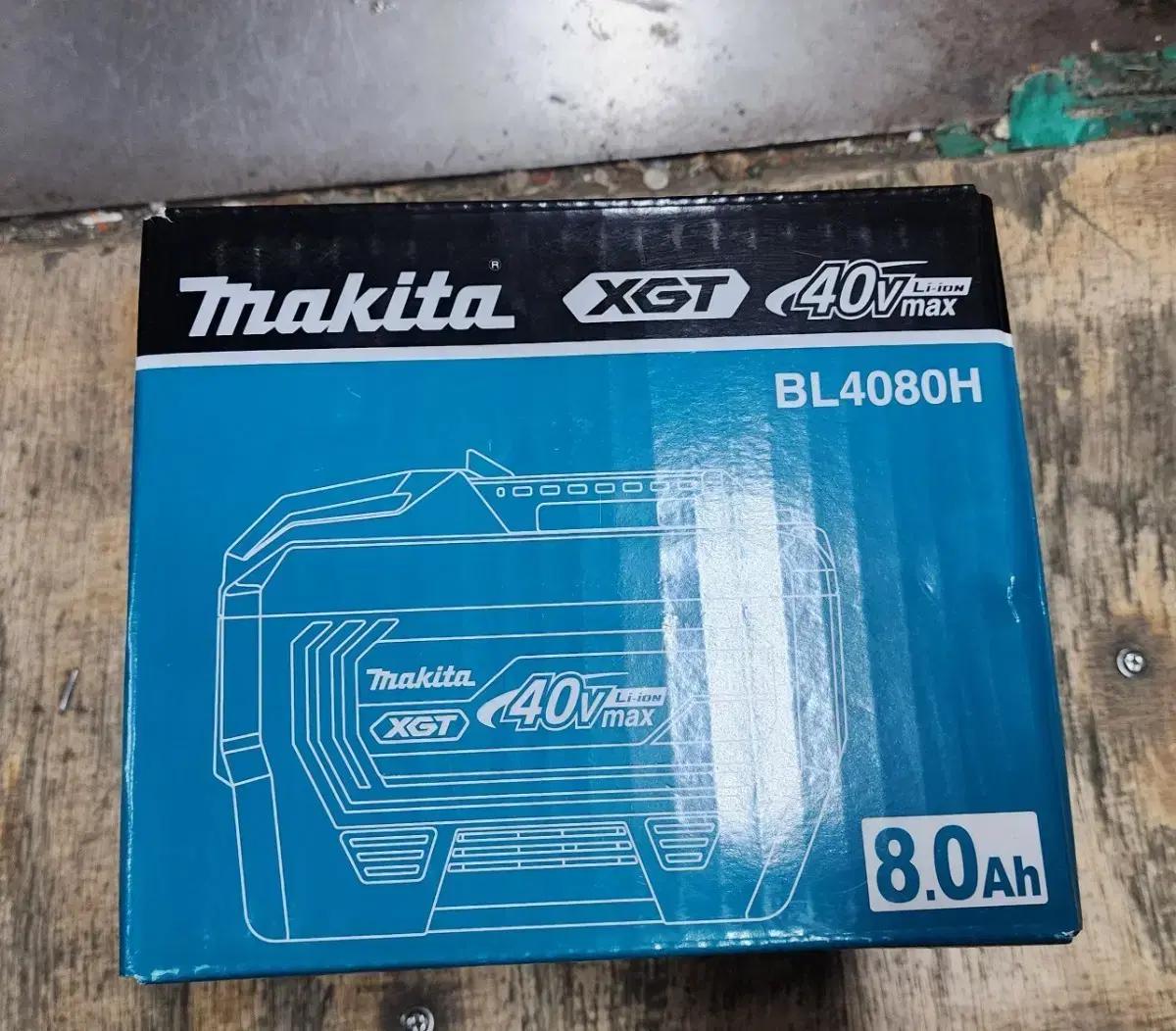 마끼다 40V 배터리 고출력 BL4080H 1913S8-7 리튬이온배터리