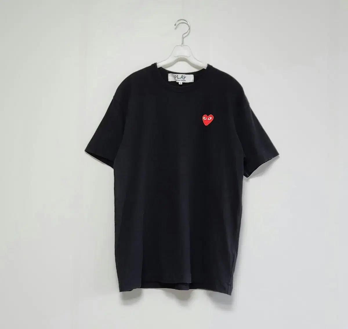 [XL]꼼데가르송 레드와펜 반팔티