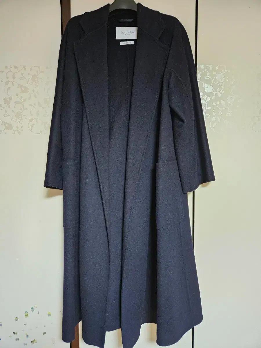 캐시미어 울 롱코트