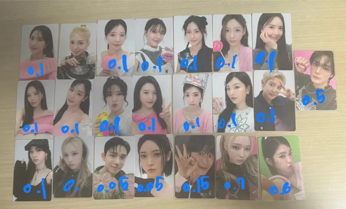 슴콘 sm 2025 아이브 포카 양도 합니다! 뉴진스 르세라핌 에스파