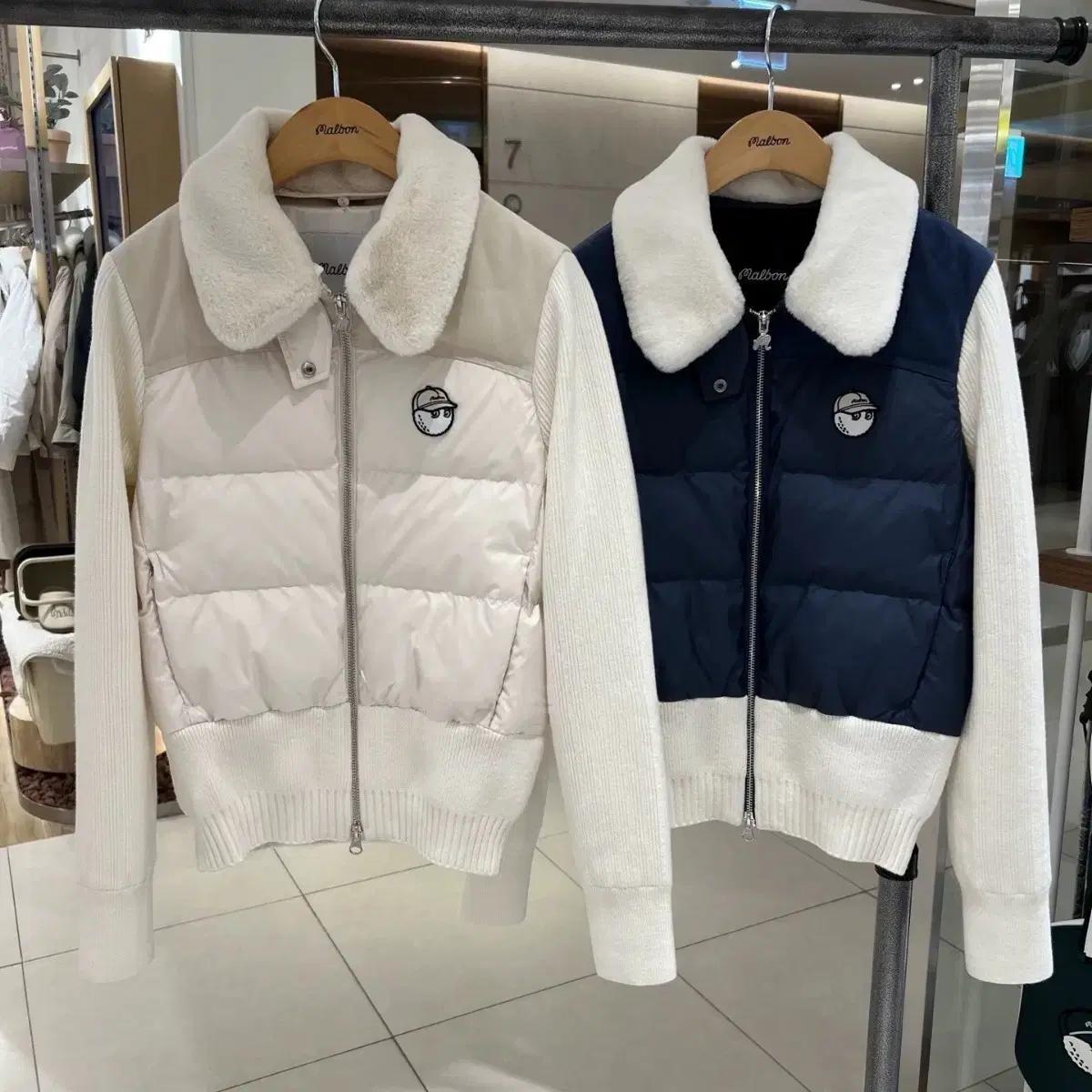 말본 malbon 여성 골프웨어 패딩 점퍼 자켓