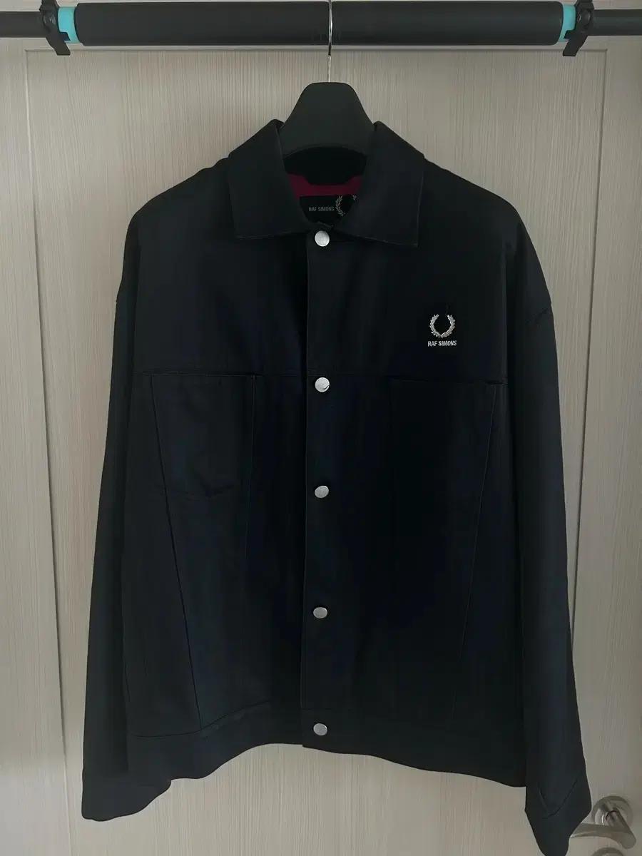 Fred Perry x RAF SIMONS 블랙 자켓 S