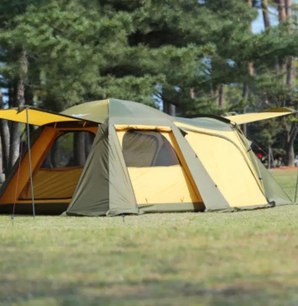 캠핑 리빙쉘 와이드돔 6인용 텐트
