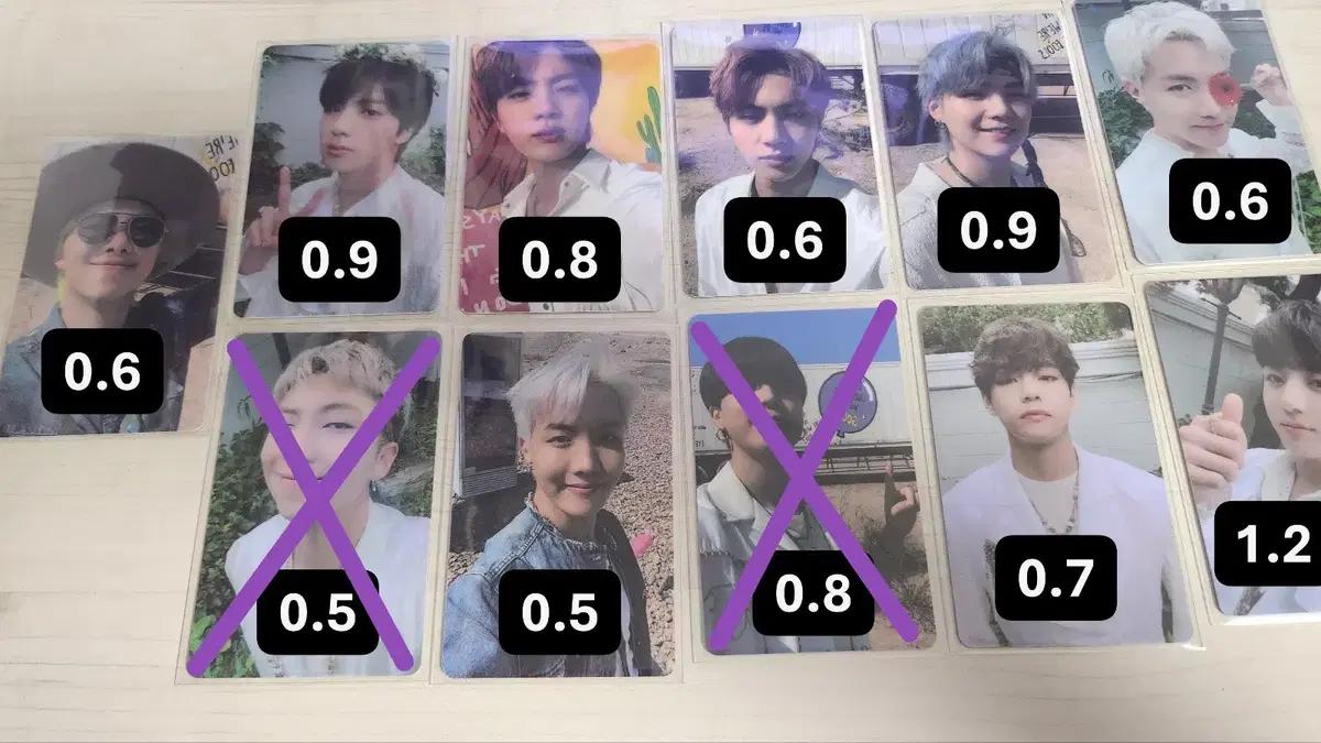 방탄소년단 BTS 버터 Butter 특전, 럭드 포카