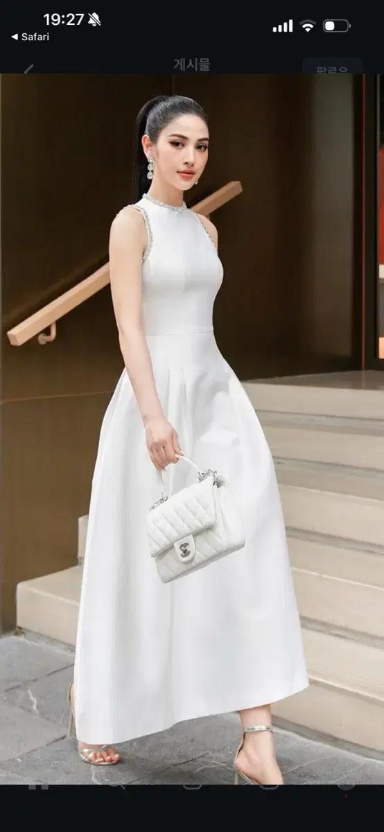 셀프웨딩가능 화이트 드레스 해외직구