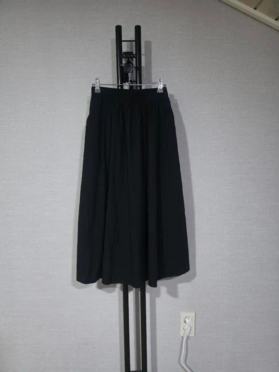 미사용 ) 여성 바스락 플레어 롱 스커트 Free