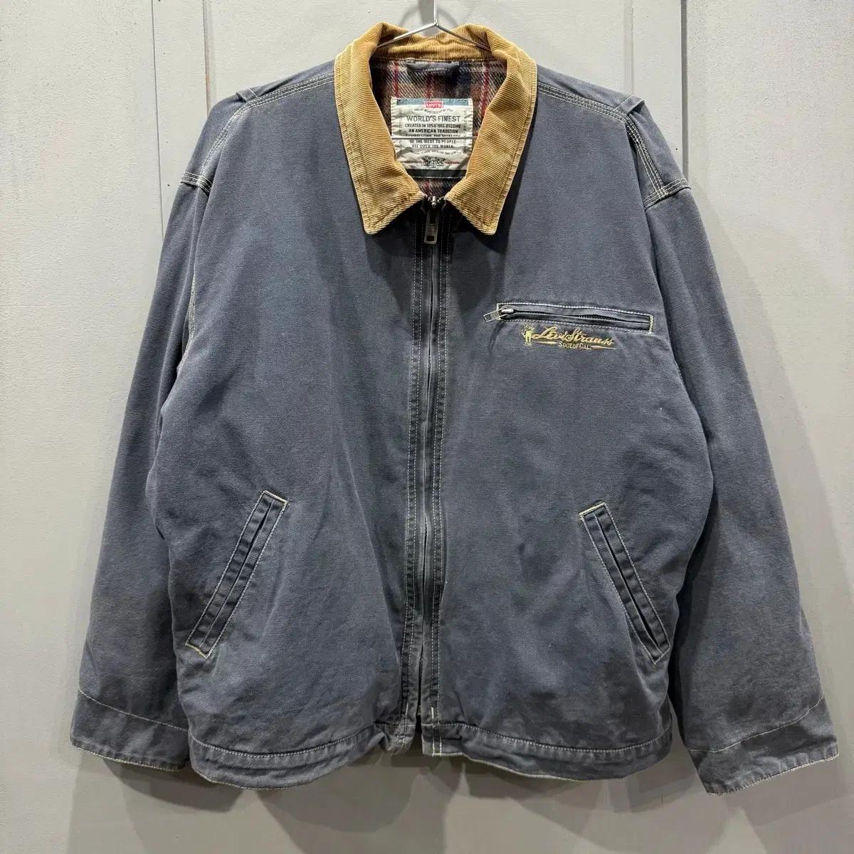 95 리바이스 Levis 90s 빈티지 티트로이트 트러커 워크자켓
