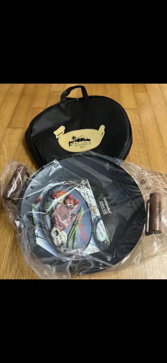 하이델 무쇠 그리들팬 38cm (새상품) 캠핑팬