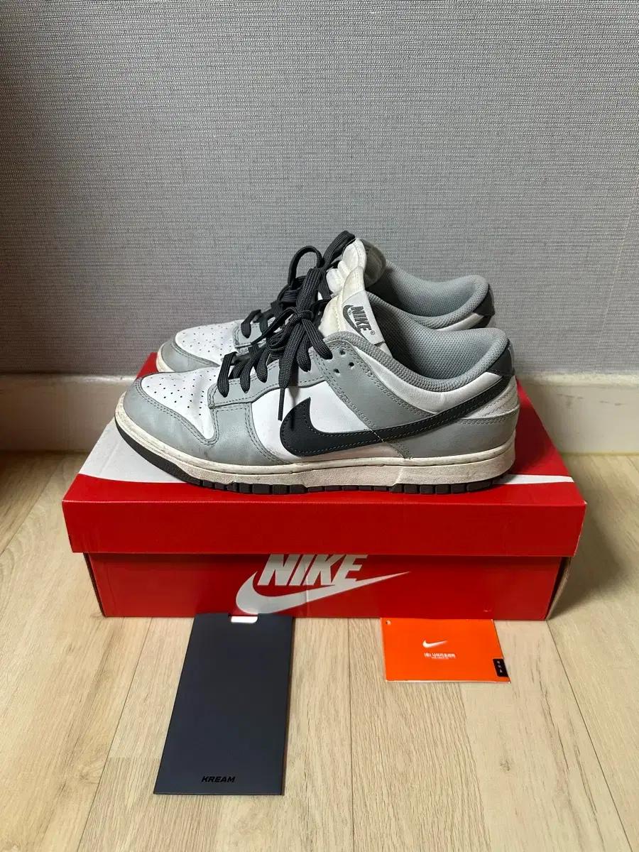 [W280]나이키 덩크 로우 라이트 스모크 그레이